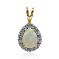 9K AAA Welo Opal Gold Pendant (Adela Gold)