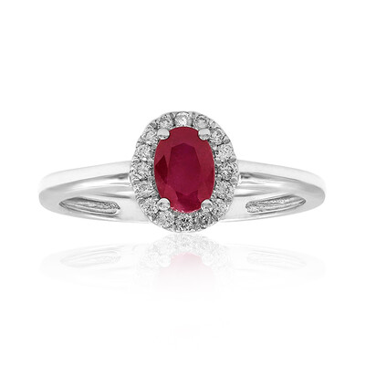 10K AAA Mozambique Ruby Gold Ring