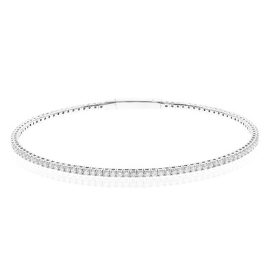 14K I1 (H) Diamond Gold Bangle (CIRARI)