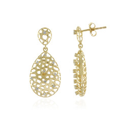 9K I4 (J) Diamond Gold Earrings (Ornaments by de Melo)