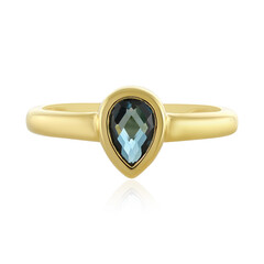 London Blue Topaz Silver Ring