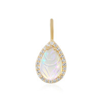 Welo Opal Silver Pendant