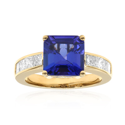 18K AAA Tanzanite Gold Ring (CIRARI)