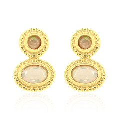 Welo Opal Silver Earrings