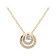 14K I1 (H) Diamond Gold Necklace (CIRARI)