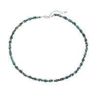 Chrysokolla Silver Necklace