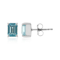 Ratanakiri Zircon Silver Earrings