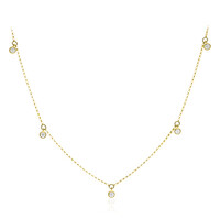 14K I1 (H) Diamond Gold Necklace (CIRARI)