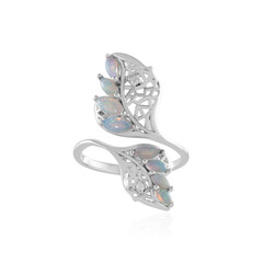 Australian Opal Silver Ring