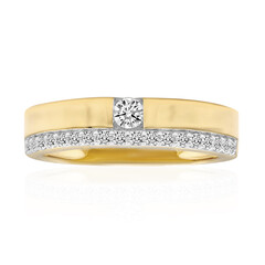 14K IF (D) Diamond Gold Ring