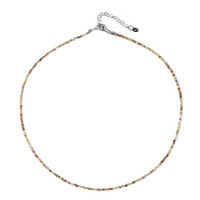 Canary Zircon Silver Necklace