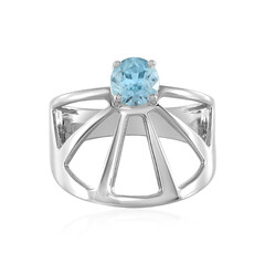 Ratanakiri Zircon Silver Ring (de Melo)