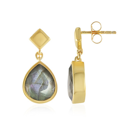 Labradorite Silver Earrings