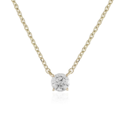 9K IF (G) Diamond Gold Necklace (de Melo)