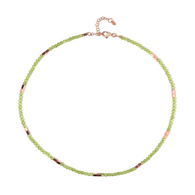 Peridot Silver Necklace