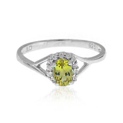 Mali Garnet Silver Ring