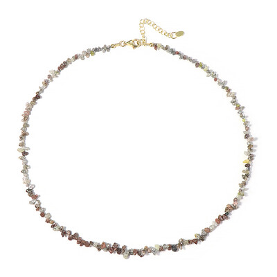 Fancy Diamond Silver Necklace