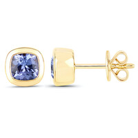 14K Tanzanite Gold Earrings