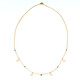 9K AAA Zambian Emerald Gold Necklace (de Melo)