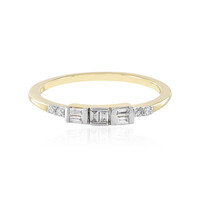 9K SI1 (H) Diamond Gold Ring