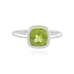 Peridot Silver Ring