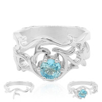 Ratanakiri Zircon Silver Ring (Dallas Prince Designs)