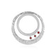 Tanzanian Ruby Silver Pendant (MONOSONO COLLECTION)