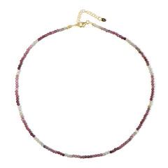Tanzanian Ruby Silver Necklace