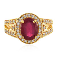 Madagascar Ruby Silver Ring