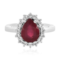 Madagascar Ruby Silver Ring