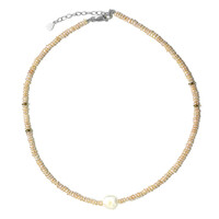 Freshwater pearl Silver Necklace (TPC)