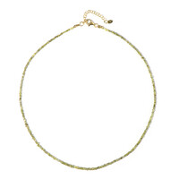 Yellow Diamond Silver Necklace