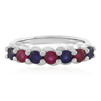 Madagascar Ruby Silver Ring