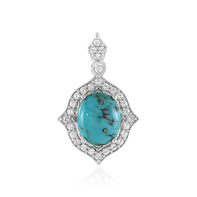 Turquoise Silver Pendant