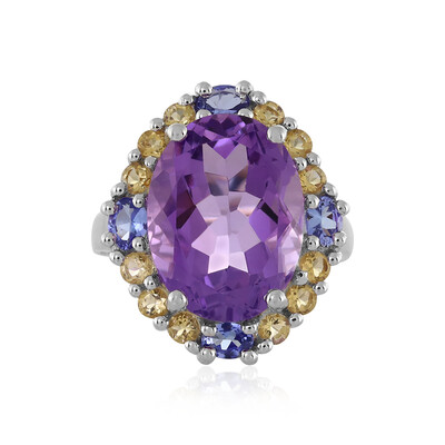 Amethyst Silver Ring