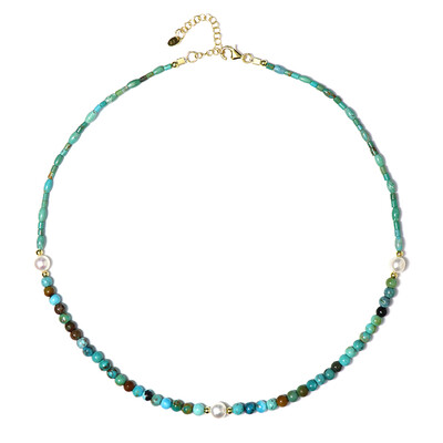 Kingman Turquoise Silver Necklace