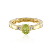 Peridot Silver Ring