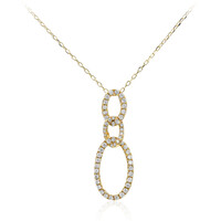 14K I1 (H) Diamond Gold Necklace (CIRARI)