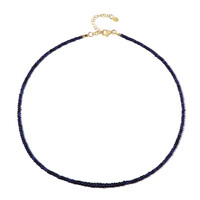 Madagascar Blue Sapphire Silver Necklace