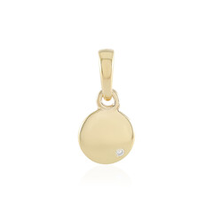 I2 (I) Diamond Silver Pendant