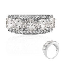 Danburite Silver Ring