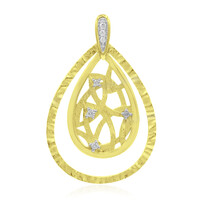 I1 (G) Diamond Silver Pendant
