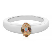 Luna Quartz Silver Ring