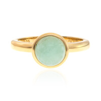 Amazonite Silver Ring