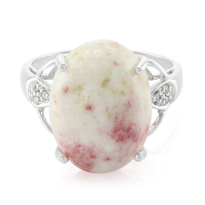 Cinnabar Silver Ring