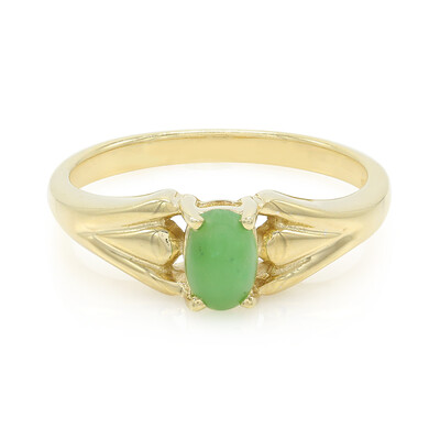 Imperial Chrysoprase Silver Ring