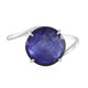 Madagascar Blue Sapphire Platinum Ring
