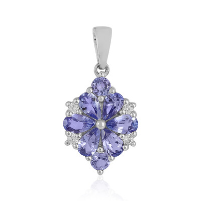 Tanzanite Silver Pendant