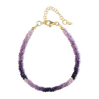 Fluorite Silver Bracelet