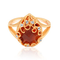 Carnelian Silver Ring